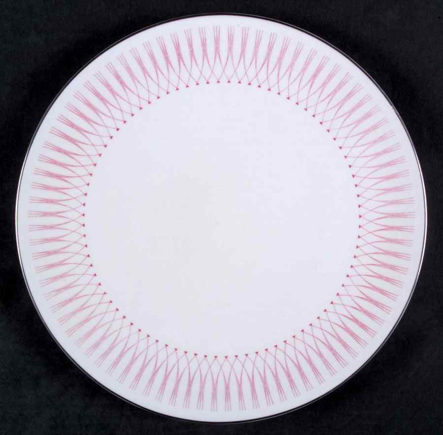 Pink Radiance Low Footed Cake Plate by Royal Doulton-1