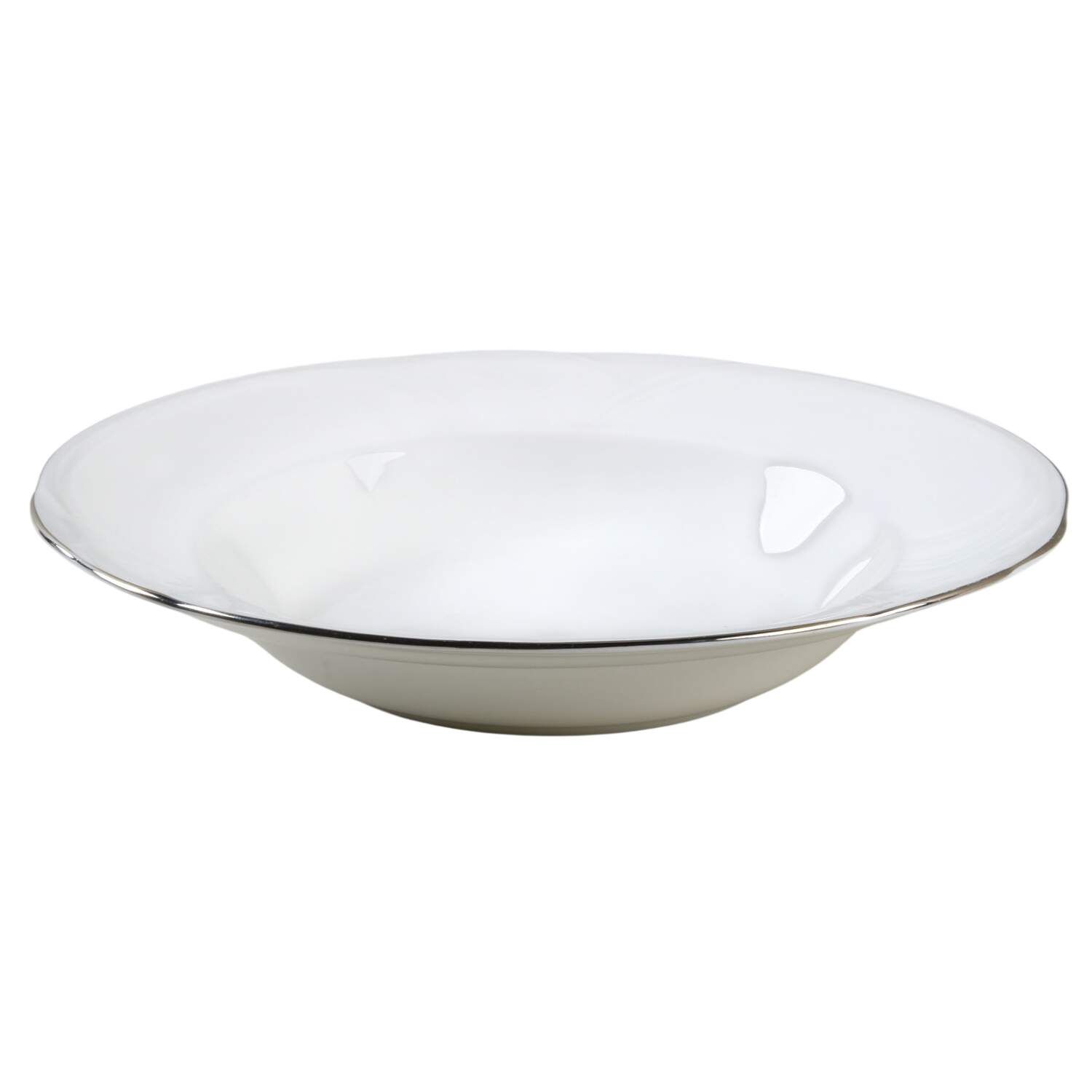 Platino Rim Soup Bowl by Royal Doulton-1