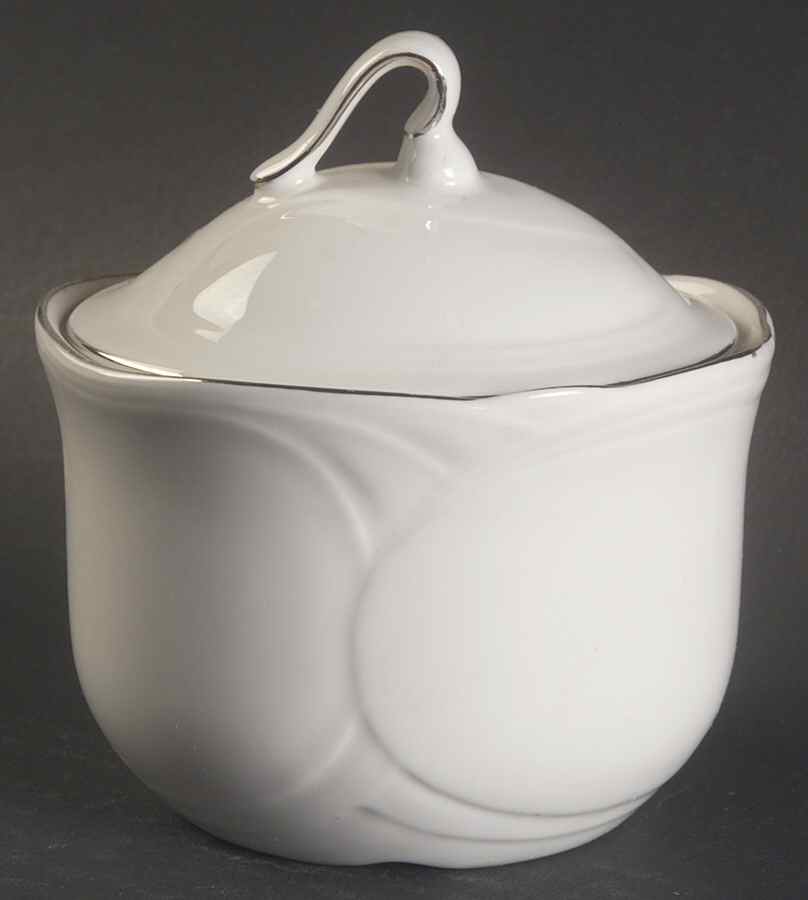 Platino Sugar Bowl & Lid by Royal Doulton-1