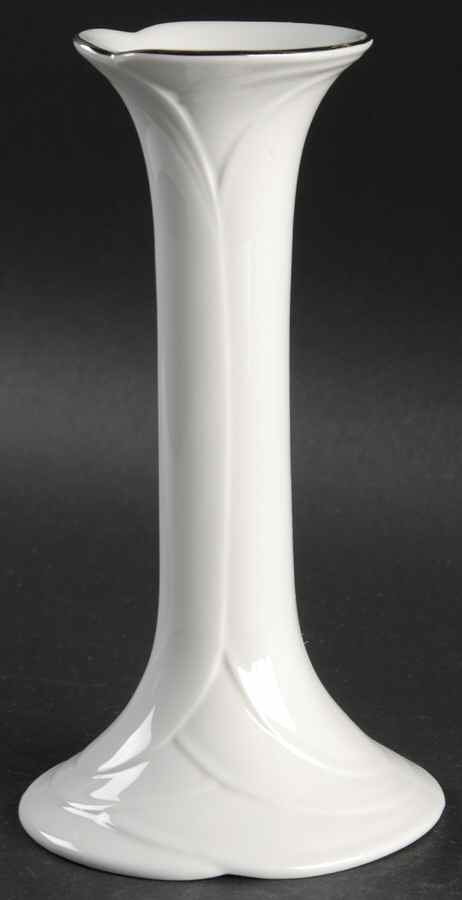 Platino Tall Candlestick by Royal Doulton-1