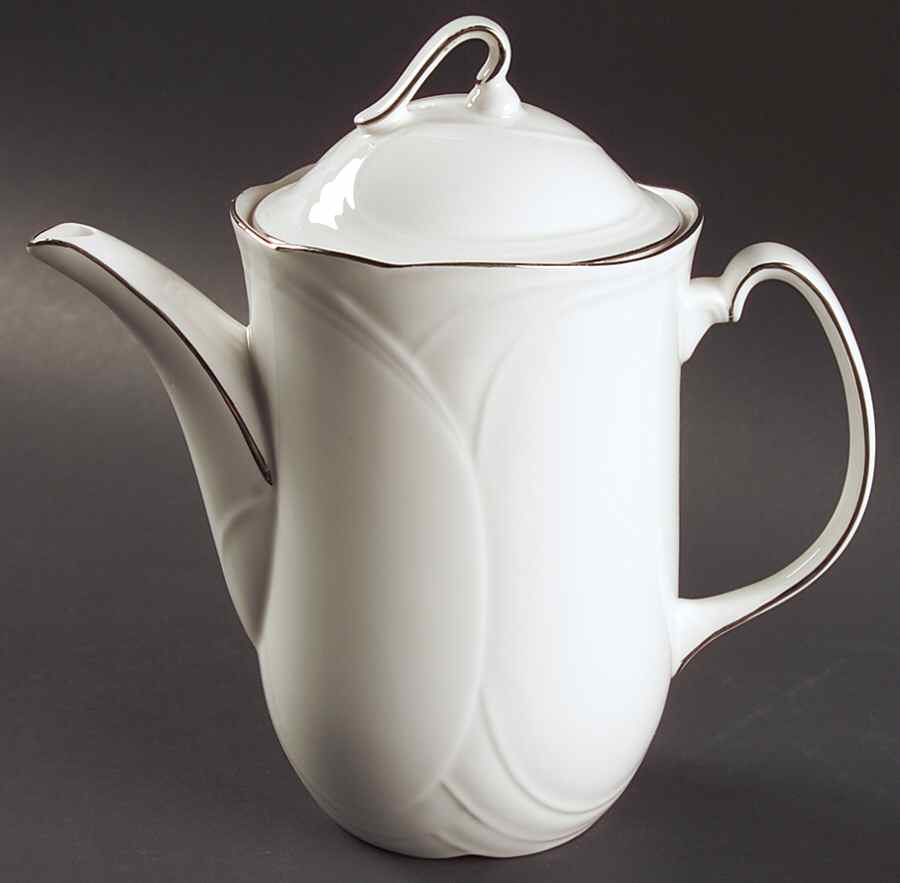 Platino Coffee Pot & Lid by Royal Doulton-1