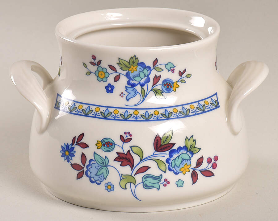 Plymouth Sugar Bowl No Lid by Royal Doulton-1