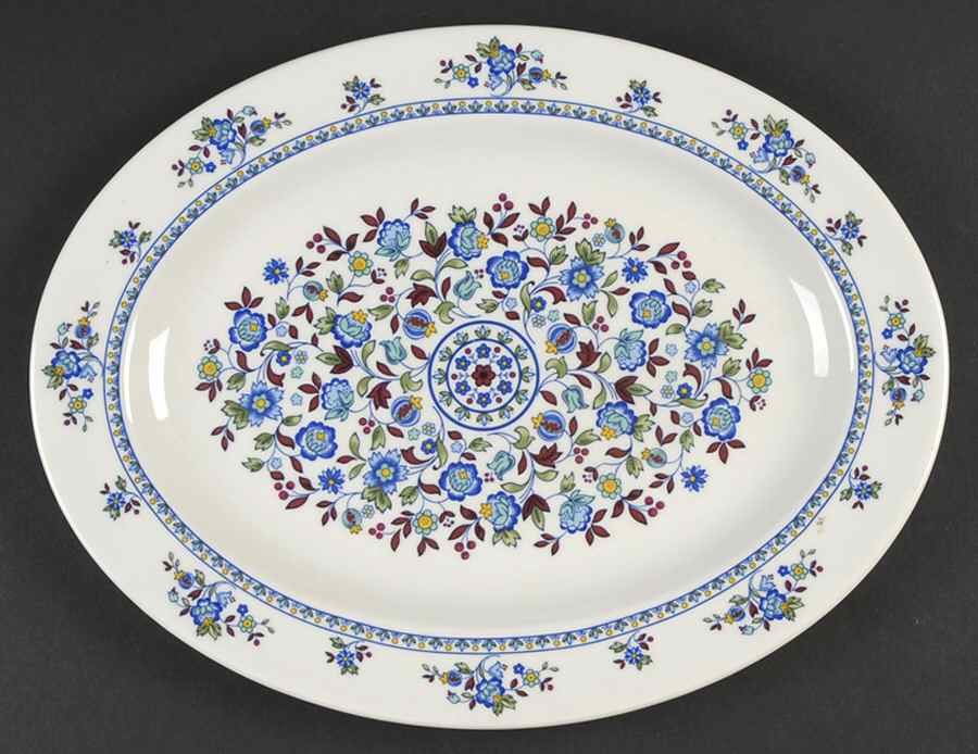 Plymouth 13" Oval Serving Platter by Royal Doulton-1
