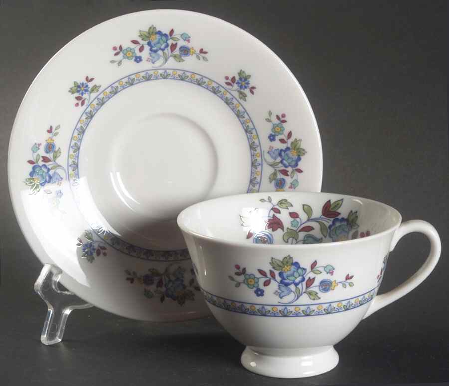 Plymouth Footed Cup & Saucer Set by Royal Doulton-1