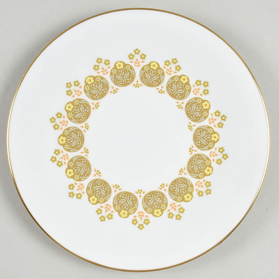 Polonaise Salad Plate by Royal Doulton-1