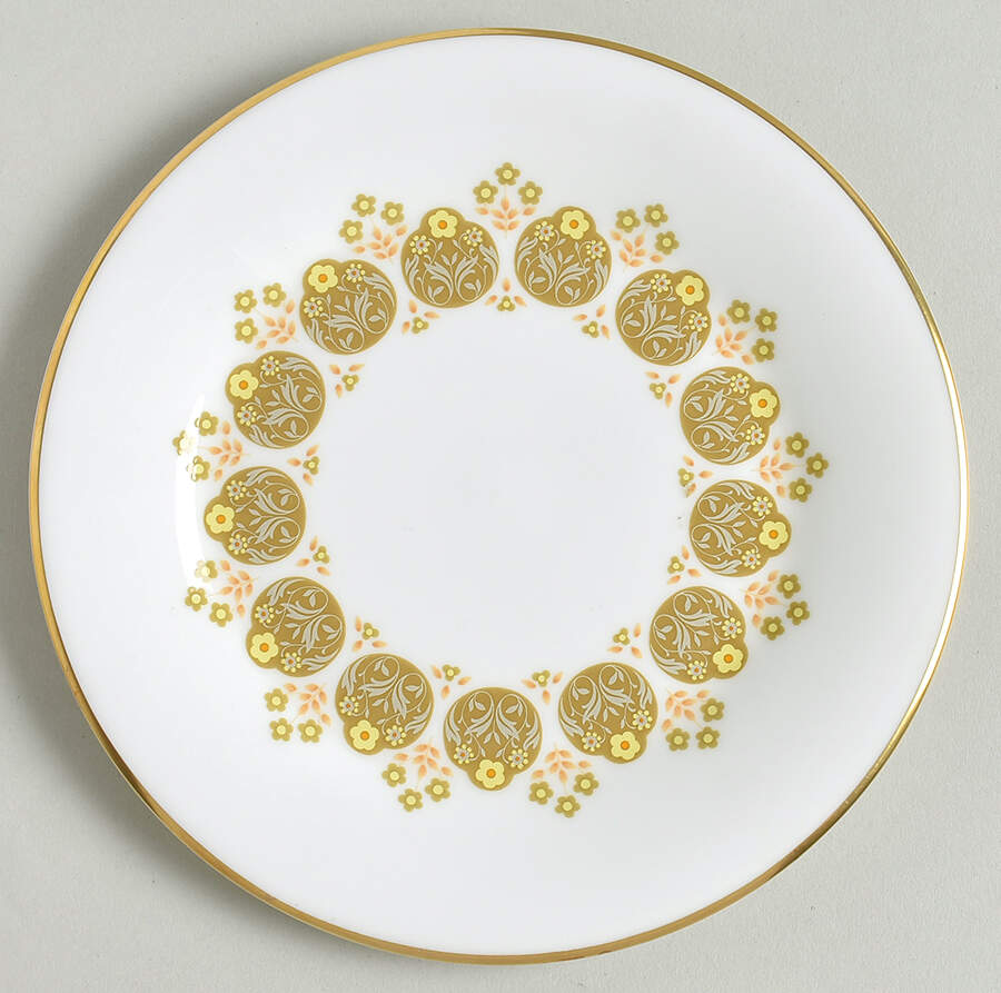 Polonaise Bread & Butter Plate by Royal Doulton-1