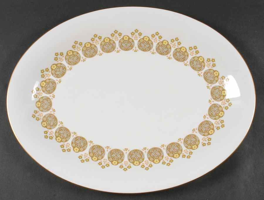 Polonaise 16" Oval Serving Platter by Royal Doulton-1