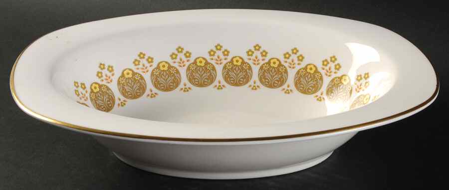 Polonaise 11" Oval Vegetable Bowl by Royal Doulton-1