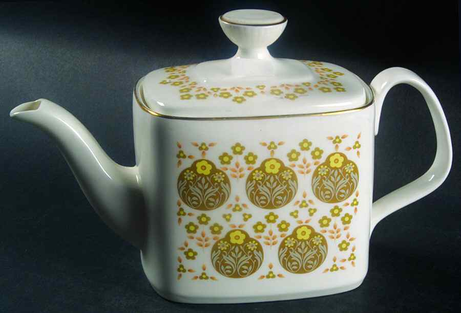 Polonaise Mini Teapot & Lid by Royal Doulton-1