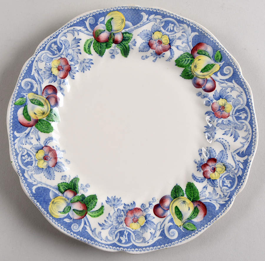 Pomeroy Blue, Multicolor Salad Plate by Royal Doulton-1