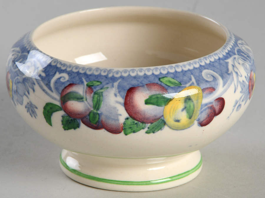 Pomeroy Blue, Multicolor Mini Open Sugar Bowl by Royal Doulton-1