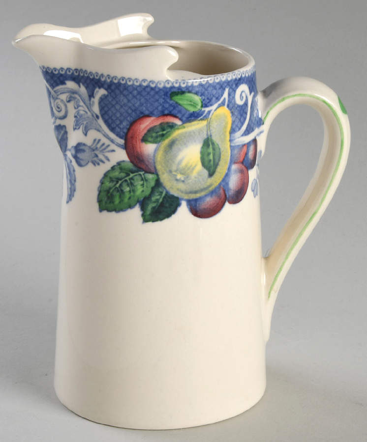 Pomeroy Blue, Multicolor Hot Water Jug No Lid by Royal Doulton-1