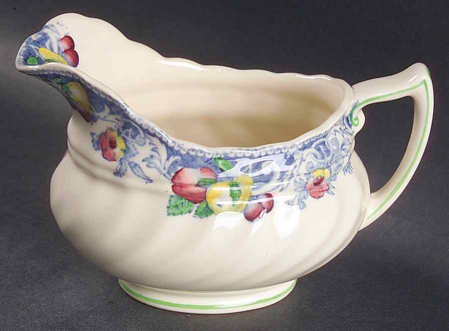 Pomeroy Blue, Multicolor Creamer by Royal Doulton-1