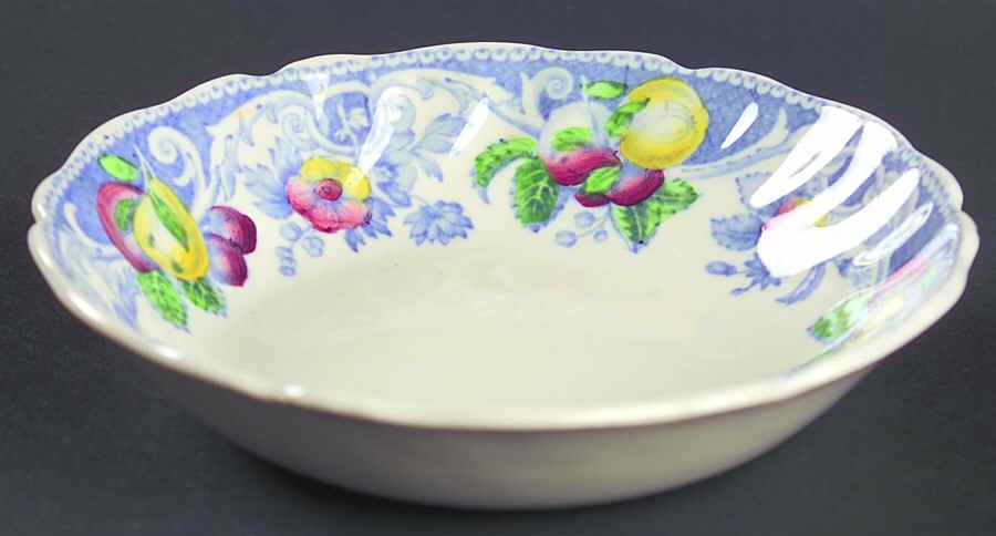 Pomeroy Blue, Multicolor Fruit/Dessert (Sauce) Bowl by Royal Doulton-1