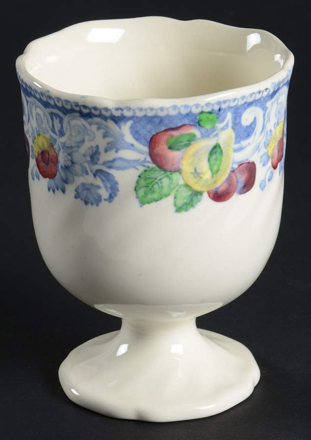 Pomeroy Blue, Multicolor Single Egg Cup by Royal Doulton-1