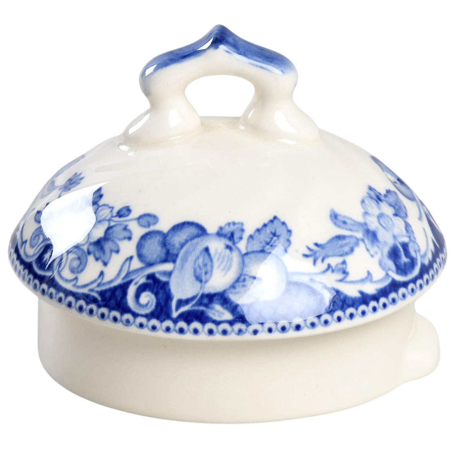 Pomeroy Blue and White (D6323) Lid for Coffee Pot by Royal Doulton-1
