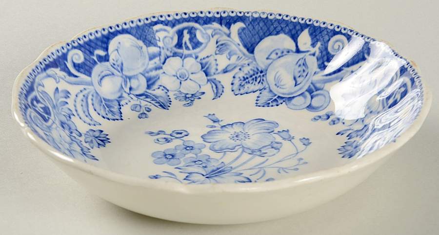 Pomeroy Blue and White (D6323) Fruit/Dessert (Sauce) Bowl by Royal Doulton-1