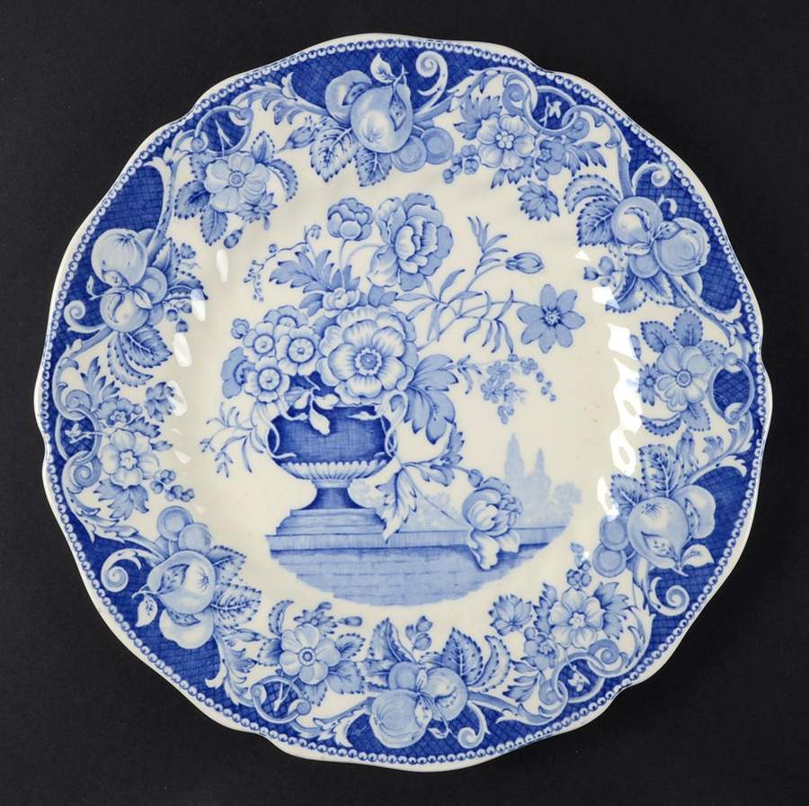 Pomeroy Blue and White (D6323) Salad Plate by Royal Doulton-1