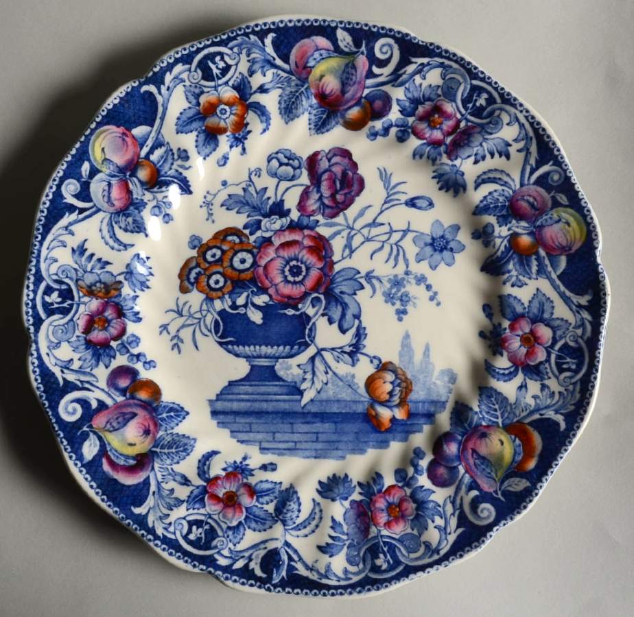 Pomeroy Blue, Multicolor Salad Plate by Royal Doulton-1
