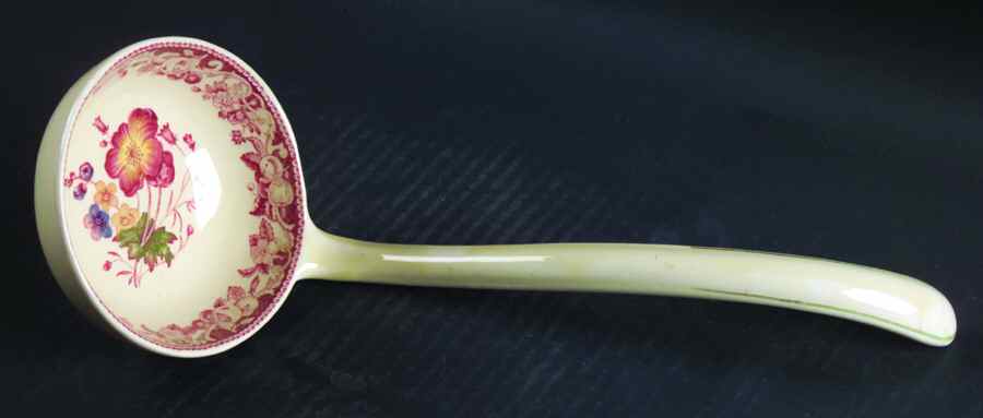 Pomeroy Red Multicolor (Center Design) Tureen Ladle by Royal Doulton-1