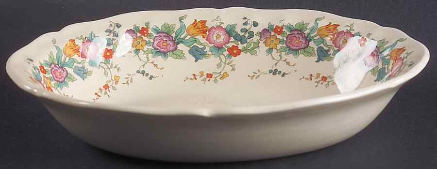 Portland, The 8" Oval Vegetable Bowl by Royal Doulton-1