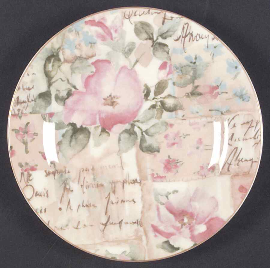 Poetic Rose Salad Plate by Royal Doulton-1