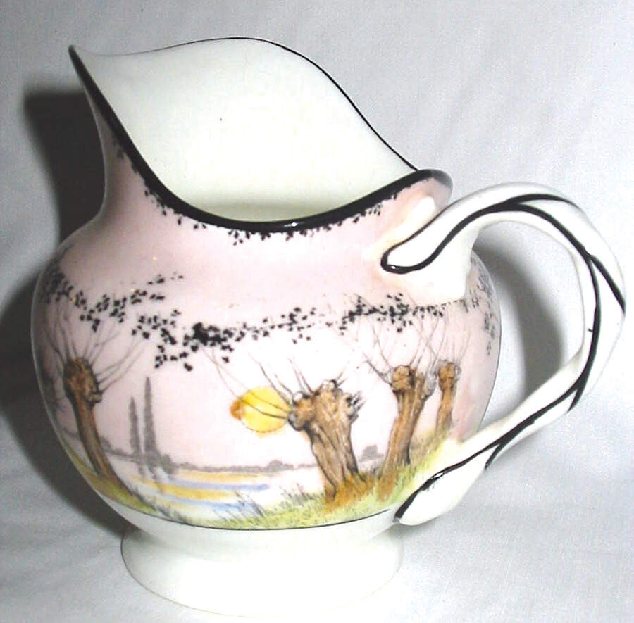 Pollard Willows Creamer by Royal Doulton-1