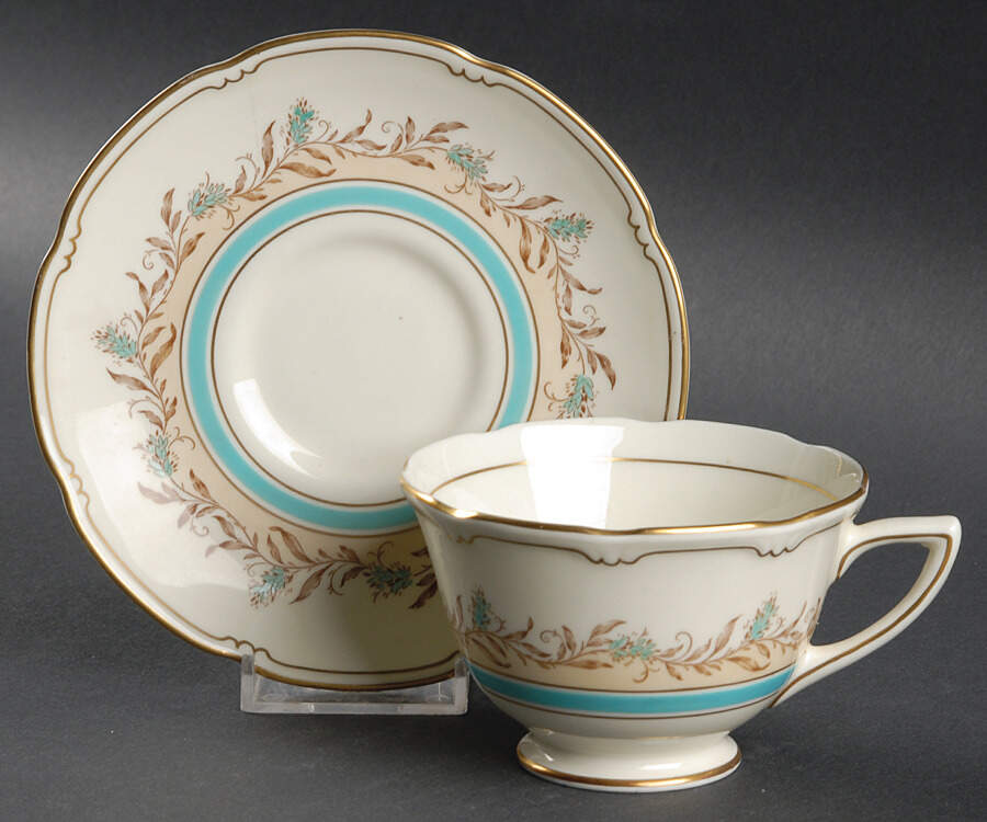 Prelude Footed Cup & Saucer Set by Royal Doulton-1