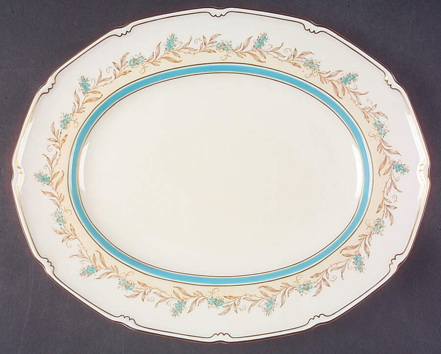 Prelude 12" Oval Serving Platter by Royal Doulton-1