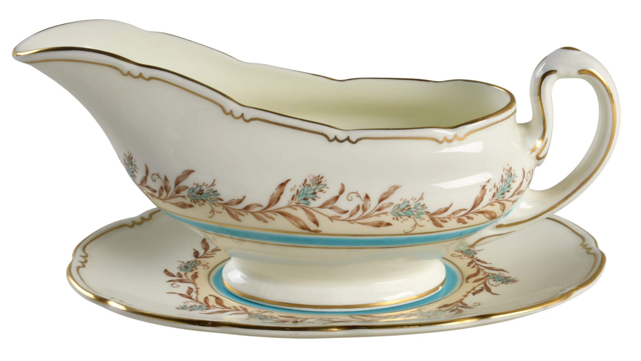 Prelude Gravy Boat & Underplate by Royal Doulton-1