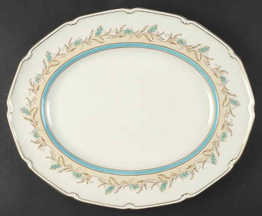 Prelude 14" Oval Serving Platter by Royal Doulton-1