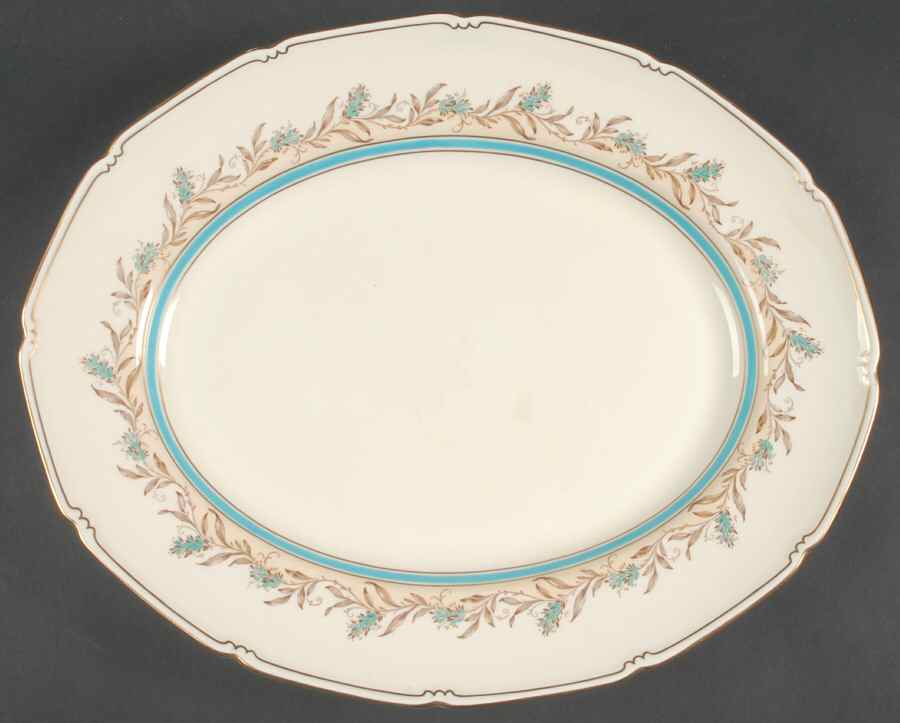 Prelude 15" Oval Serving Platter by Royal Doulton-1