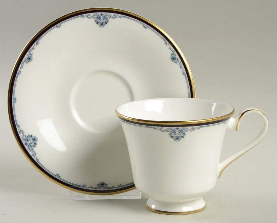 Princeton Footed Cup & Saucer Set by Royal Doulton-1