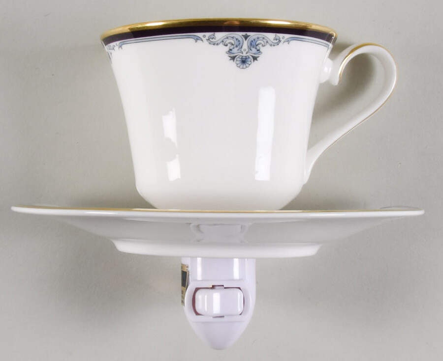 Princeton 4 3/8"-4 5/8" Night Light/Cup & Saucer HC by Royal Doulton-1