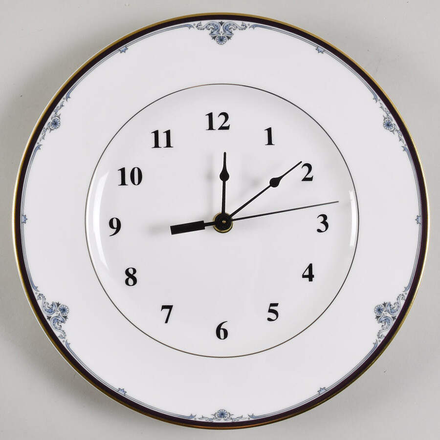 Princeton 1-2" depth  Clock Plate HC by Royal Doulton-1