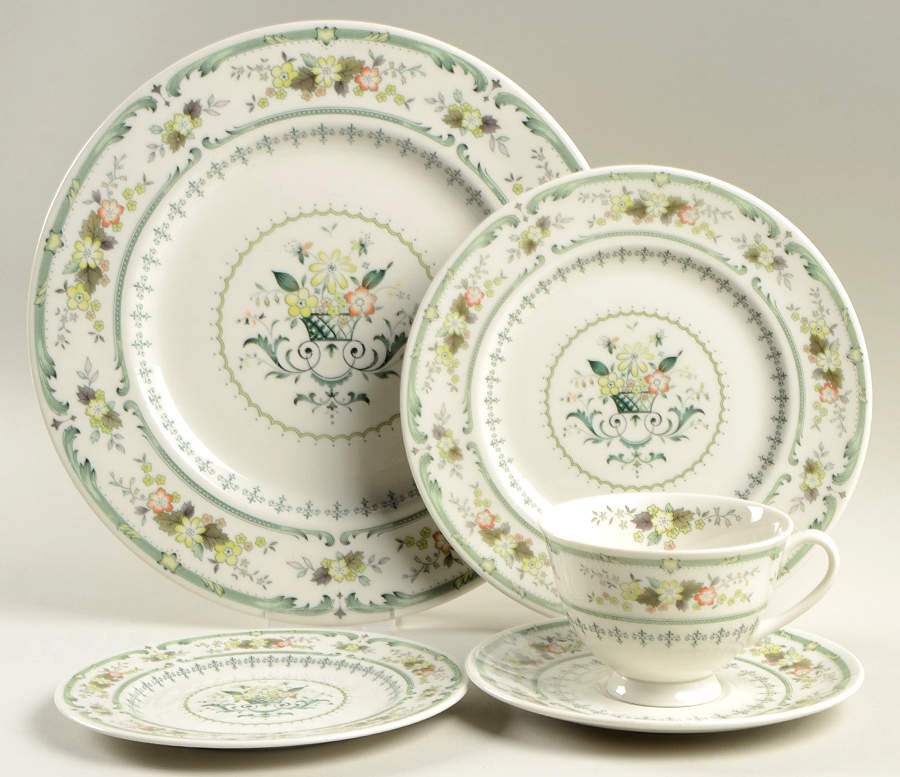 Provencal 5 Piece Place Setting by Royal Doulton-1