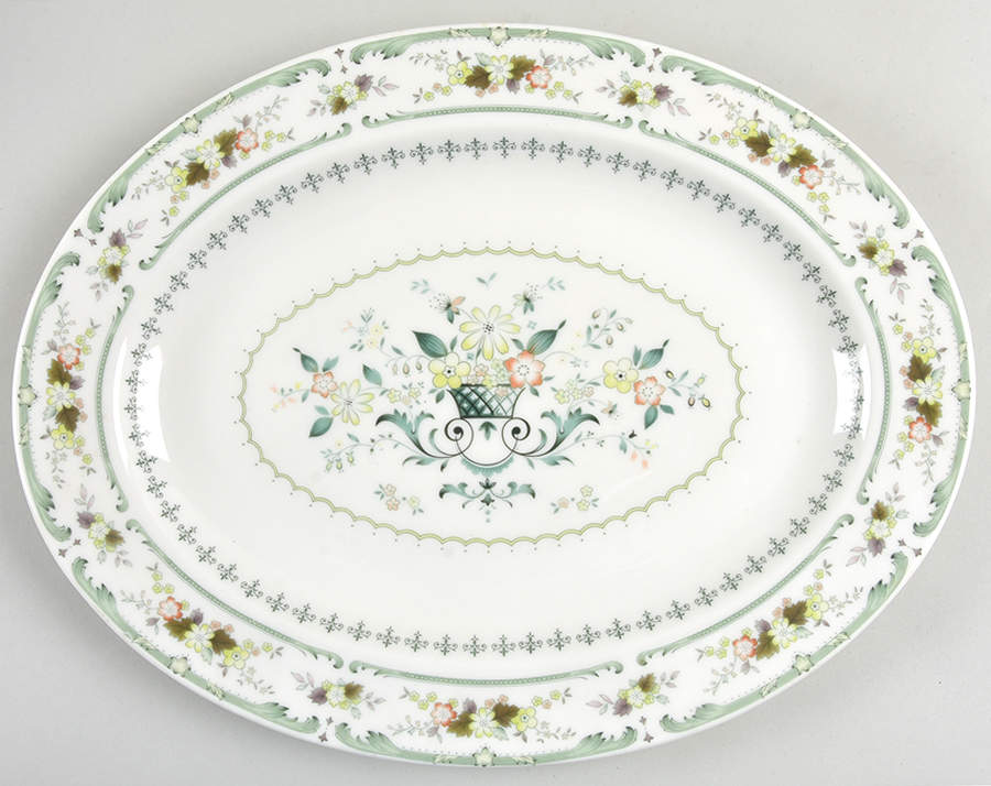 Provencal 13" Oval Serving Platter by Royal Doulton-1