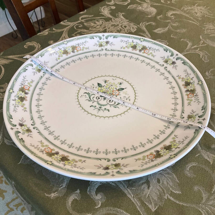 Provencal 13" Chop Plate (Round Platter) by Royal Doulton-1