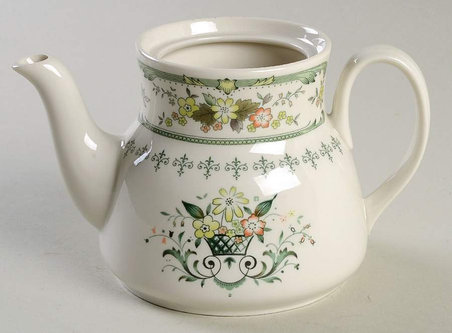 Provencal Mini Teapot No Lid by Royal Doulton-1