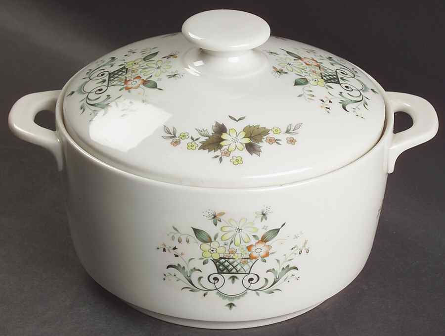 Provencal Small Oven-To-Table Round Covered Casserole by Royal Doulton-1