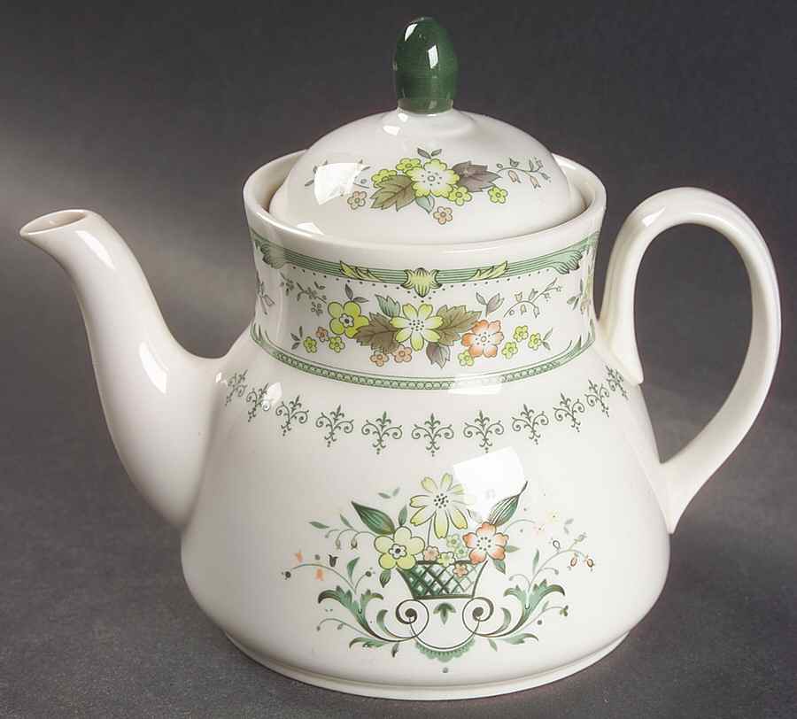 Provencal Mini Teapot & Lid by Royal Doulton-1