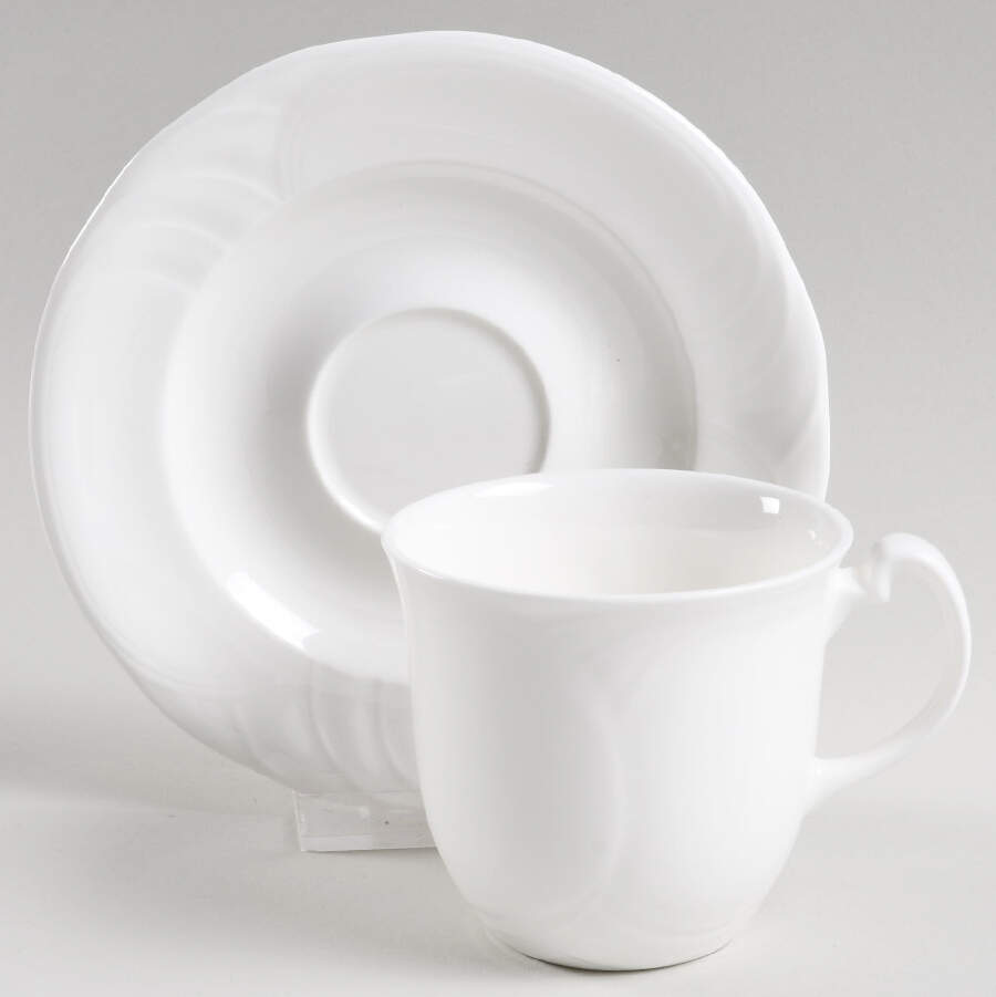 Profile Flat Cup & Saucer Set by Royal Doulton-1