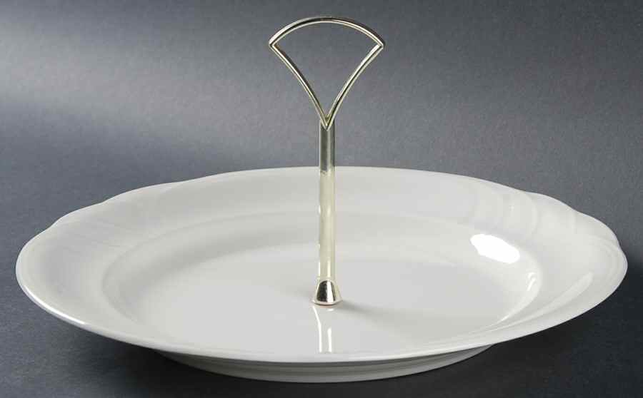 Profile Round Serving Plate with Handle (DP) by Royal Doulton-1