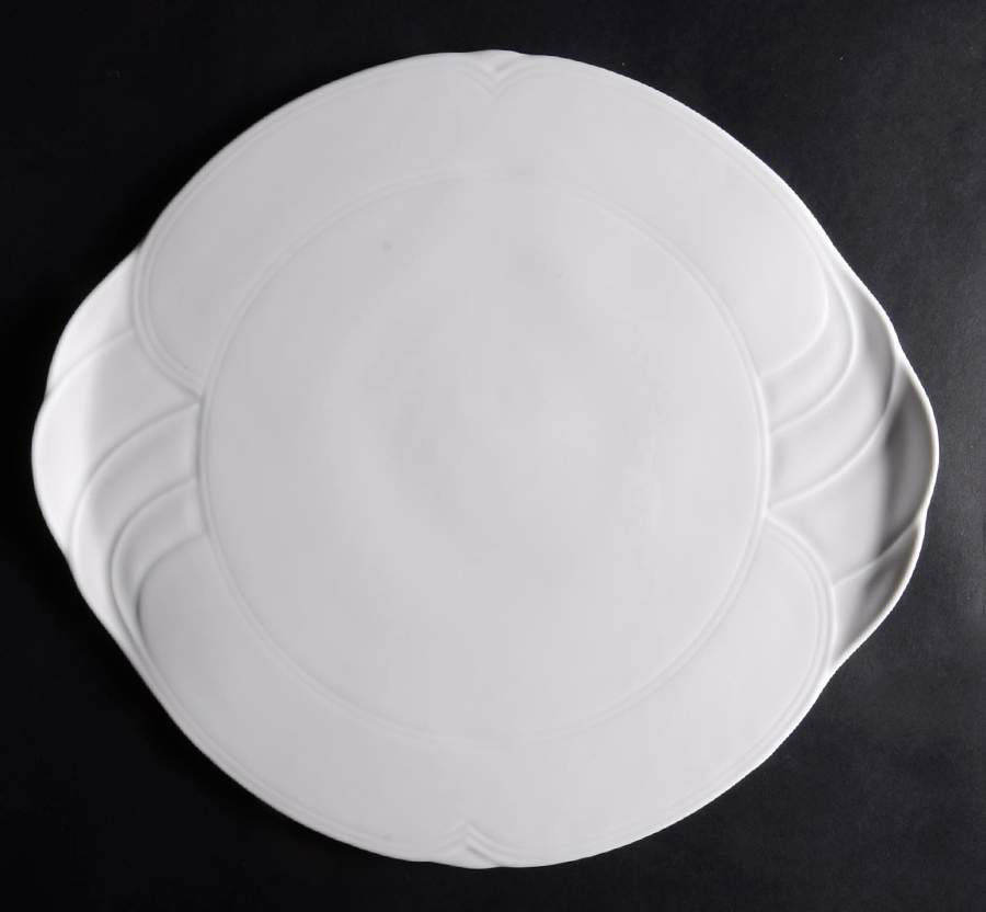 Profile Footed Cake Plate by Royal Doulton-1