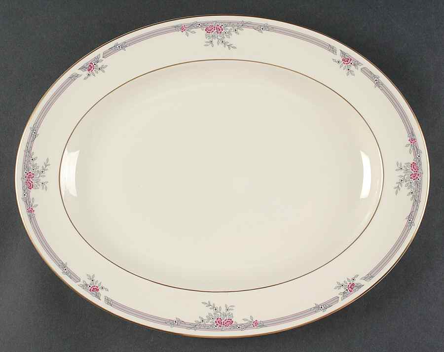 Providence 13" Oval Serving Platter by Royal Doulton-1