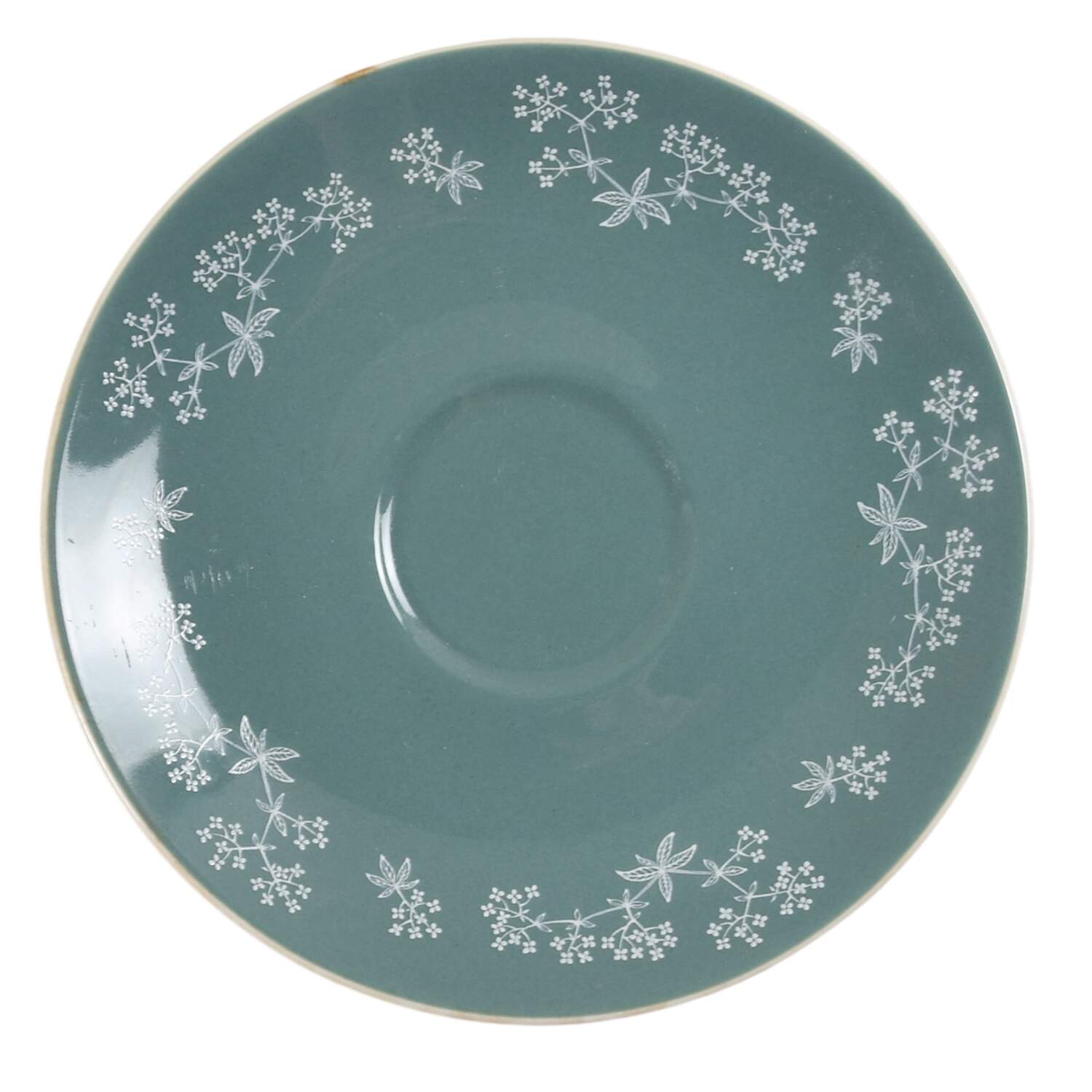 Queenslace Saucer by Royal Doulton-1