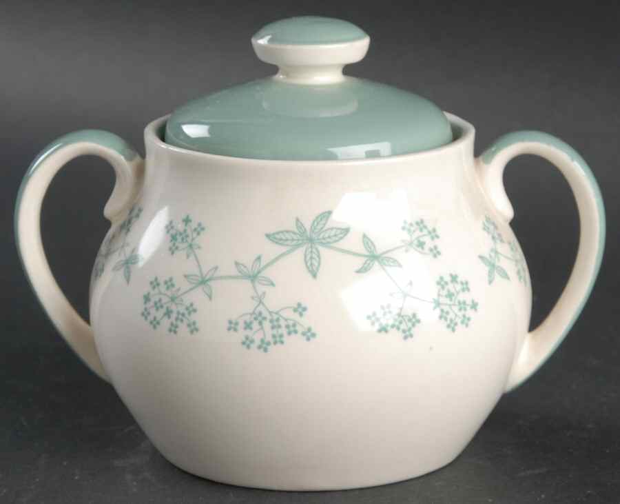 Queenslace Sugar Bowl & Lid by Royal Doulton-1