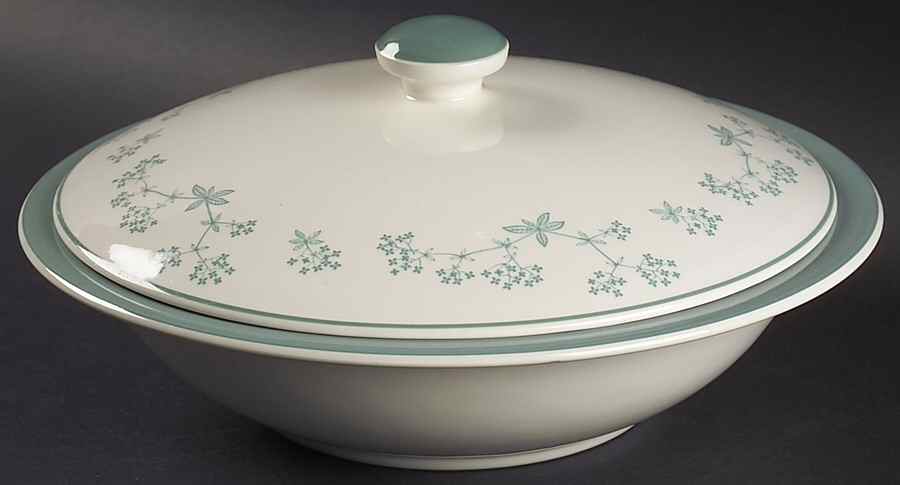 Queenslace Round Covered Vegetable by Royal Doulton-1