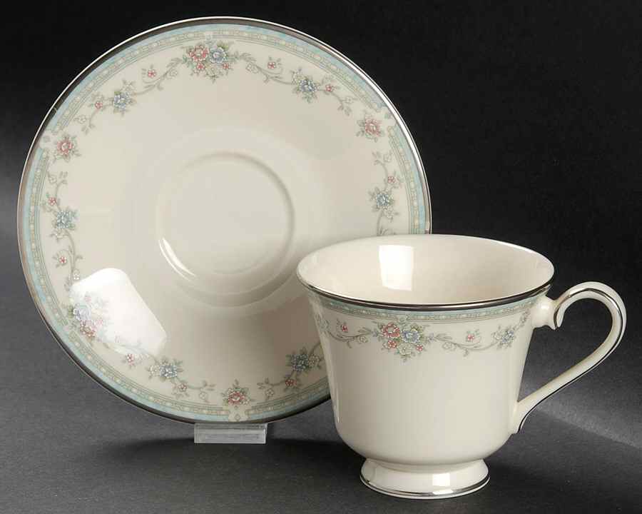 Rachel Footed Cup & Saucer Set by Royal Doulton-1