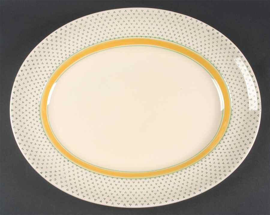 Radio 15" Oval Serving Platter by Royal Doulton-1